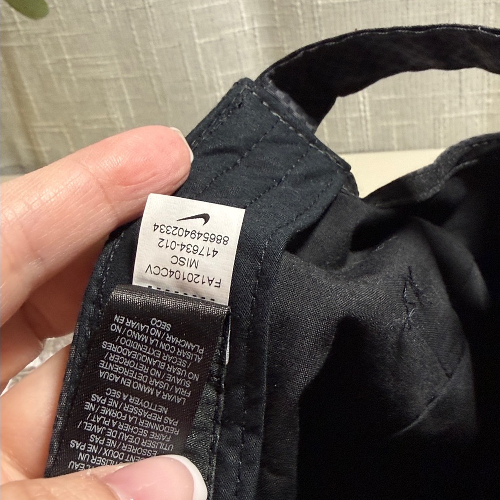Nike Golf Dark Gray Patterned Cap - Picture 8 of 8